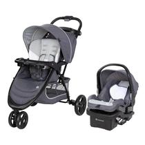 Sistema de viagem Baby Trend EZ Ride com assento de carro EZ-Lift Dash Grey