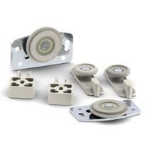 Sistema Deslizante RO 61 (60 Kg) com Guia 4002 Embutido para 01 Porta Rometal Sistema Deslizante RO 61 (60 Kg) com Guia 4002 Embutido para 01 Porta Rometal