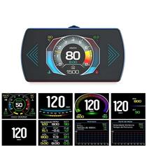 Sistema Duplo P12 HUD OBD Para Carro: Display Head-Up De Velocidade, RPM, Temperatura Da Água, Sistema Duplo P12 HUD OBD Para Carro: Display Head-Up De Velocidade, RPM, Temperatura Da Água,