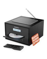 Sistema estéreo doméstico Oakcastle HIFI400 Bluetooth 40W Leitor de CD Sistema estéreo doméstico Oakcastle HIFI400 Bluetooth 40W Leitor de CD