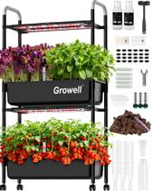 Sistema Hidropônico de Cultivo Growell com 54 Pods e LED com Bomba Sistema Hidropônico de Cultivo Growell com 54 Pods e LED com Bomba
