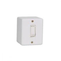 Sistema Ilumi 1 Simples Com Placa + Caixa Branco - 6317 Sistema Ilumi 1 Simples Com Placa + Caixa Branco - 6317