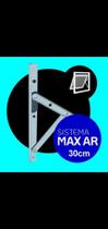 Sistema Max ar 20 cm cor aluminio