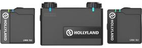 Sistema Microfone Duplo Hollyland Lark 150 Wireless Dual 2.4 Preto
