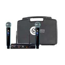 Sistema Microfone sem fio Custom Sound CW40w com 2 Microfones Sistema Microfone sem fio Custom Sound CW40w com 2 Microfones