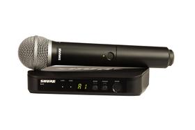 Sistema Microfone Sem Fio Shure BLX24/ PG58 UHF Original