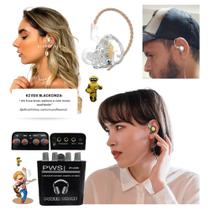 Sistema Monitor In Ear Profissional Com Fio Para Musico Cantor Back Vocal EDX Pro - PWS KZ Sistema Monitor In Ear Profissional Com Fio Para Musico Cantor Back Vocal EDX Pro - PWS KZ