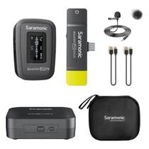 Sistema profissional de microfone clipon sem fio com lapela para android Sistema profissional de microfone clipon sem fio com lapela para android