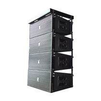Sistema profissional eco som conjutno de quatro line arrays la108 passiva