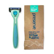 Sistema Razor Preserve Popi Shave 5 com plástico oceânico reciclado