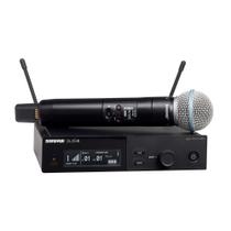 Sistema Sem Fio Com Mic. de Mão Beta58A SLXD24/B58-G58 Shure