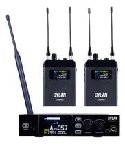 Sistema Sem Fio Dylan In Ear Dsm 900 C/ 2 Bodypacks Pro Preto