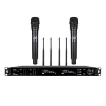 Sistema Sem Fio Dylan Qs-10 M2 Mão Uhf True Diversity (par) Sistema Sem Fio Dylan Qs-10 M2 Mão Uhf True Diversity (par)
