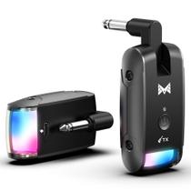 Sistema sem fio para guitarra MAILANGSHI 230 pés com iluminação RGB Sistema sem fio para guitarra MAILANGSHI 230 pés com iluminação RGB