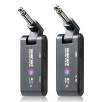 Sistema Sem Fio SONICAKE Recarregável Para Guitarra, Transmissor E Receptor De Áudio De 30m Para