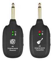 Sistema Sem Fio Uhf Smart Sm-24 Transmissor E Receptor Preto Sistema Sem Fio Uhf Smart Sm-24 Transmissor E Receptor Preto