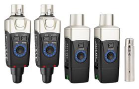 Sistema sem fio Xvive U3D Stereo XLR Plug-on Transmissor x2 Sistema sem fio Xvive U3D Stereo XLR Plug-on Transmissor x2