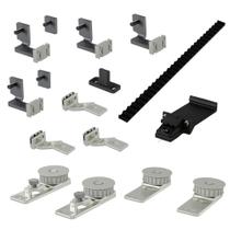 Sistema Sequenziato Syncro 03 Portas 25 a 35mm Fechamento à Esquerda Rometal Sistema Sequenziato Syncro 03 Portas 25 a 35mm Fechamento à Esquerda Rometal