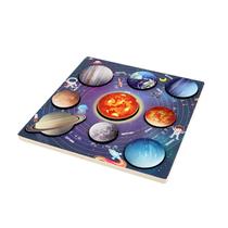 Sistema solar de madeira Puzzle Toy para crianças com aprendizado divertido Sistema solar de madeira Puzzle Toy para crianças com aprendizado divertido
