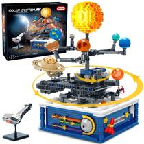Sistema solar rotativo Building Toy Sitodier 758 unidades por mais de 6 anos