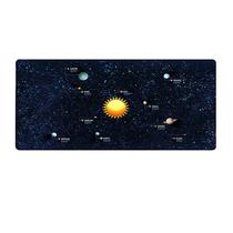 Sistema Solar Universo Personalidade Oversize Espessado Lock Edge Mouse Pad