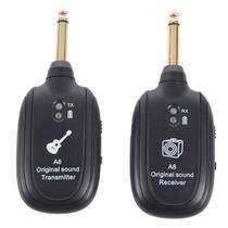 Sistema Transmissor E Receptor Sem Fio Para Guitarra, Violão - A8