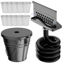 Sistema traseiro de drenagem de graxa Sivsis para Blackstone Griddle