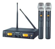 Sistema Uhf De Microfones Sem Fio Digital Duplo Srw-48D/Ht48 - Staner