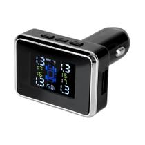Sistema Universal De Alarme De Pressão De Pneus TPMS Sem Fio Para Carro Com Sensor USB Digital Para Sistema Universal De Alarme De Pressão De Pneus TPMS Sem Fio Para Carro Com Sensor USB Digital Para