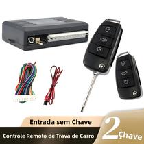 Sistema Universal De Entrada Sem Chave Com Trava Central Remota Para Carro, 12V, Com 2 Controles Sistema Universal De Entrada Sem Chave Com Trava Central Remota Para Carro, 12V, Com 2 Controles