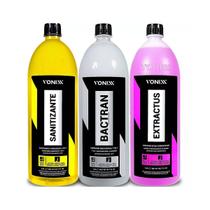 Sistema VSC Limpeza de Estofados Sanitizante Bactran Extractus Vonixx 1,5 L Sistema VSC Limpeza de Estofados Sanitizante Bactran Extractus Vonixx 1,5 L