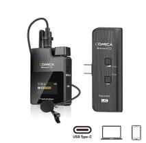 Sistema Wireless Digital Microfone Comica BoomX-D UC1 Sem Fio Ultra Compacto USB-C para SmartPhones Android