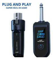 Sistema Wireless Xlr Para Microfone Transmissor E Receptor Sistema Wireless Xlr Para Microfone Transmissor E Receptor