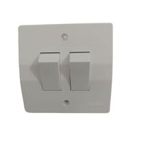 Sistema x 2 inter simples 10a 250v branco pial 64315 c/8 uni