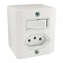 Sistema X Radial Branco 1P+1T 20A C/Cx1902212 Sistema X Radial Branco 1P+1T 20A C/Cx1902212
