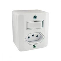 Sistema X Radial Branco 1S+1T 10A C/Cx1902116