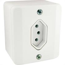 Sistema X Radial Branco 1Tomada 10A C/Caixa 1902113 Sistema X Radial Branco 1Tomada 10A C/Caixa 1902113