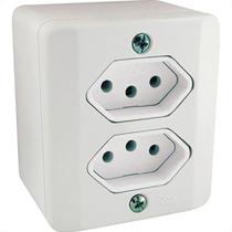 Sistema X Radial Branco 2Tom 20A C/Caixa 1902215 Sistema X Radial Branco 2Tom 20A C/Caixa 1902215