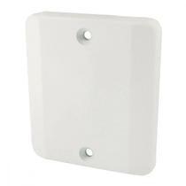 Sistema X Radial Branco Espelho Placa 2X2 Cego 1902054 Sistema X Radial Branco Espelho Placa 2X2 Cego 1902054