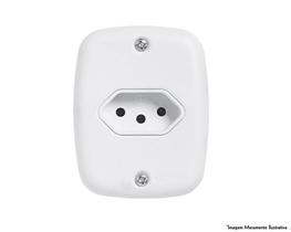 Sistema X Sobreplus 1 Tom 2P T 10A C/Pl Br 9011 Sistema X Sobreplus 1 Tom 2P T 10A C/Pl Br 9011