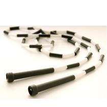 Sistemas de jogos Skip Rope U.S. Segmentados de 6 pés em preto/branco