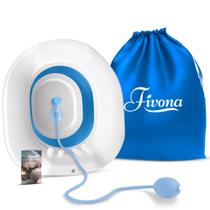 Sitz Bath Fivona para assento sanitário com lavador de mãos para massagem Sitz Bath Fivona para assento sanitário com lavador de mãos para massagem