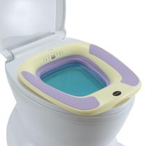 Sitz Bath IRWPITW portátil para hemorróidas pós-parto roxo