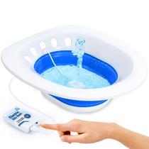 Sitz Bath Msiori Electric para mulheres com hemorróidas no banheiro