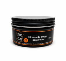 SIX Gel Hidratante Couro 100g - Brilho, Renovação e Proteção Antirressecamento