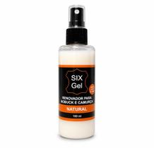 SIX Gel Renovador Nobuck e Camurça Incolor 100ml Hidratante Revitaliza Couro