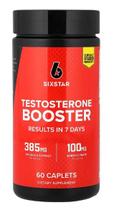 Six Star Testosterone Booster Suplemento Alimentar 60 Caplets Importado EUA