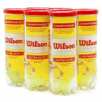 SixPack de Bola de Tênis Wilson Championship (All Court - Embalagem com 6 Tubos)