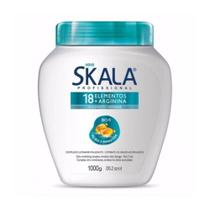 Skala 18 Elementos + Arginina Creme De Cabelo 1kg
