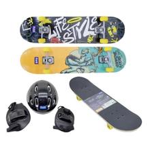 Skate 79x20cm c/ kit protecao c/ lixa wb09958